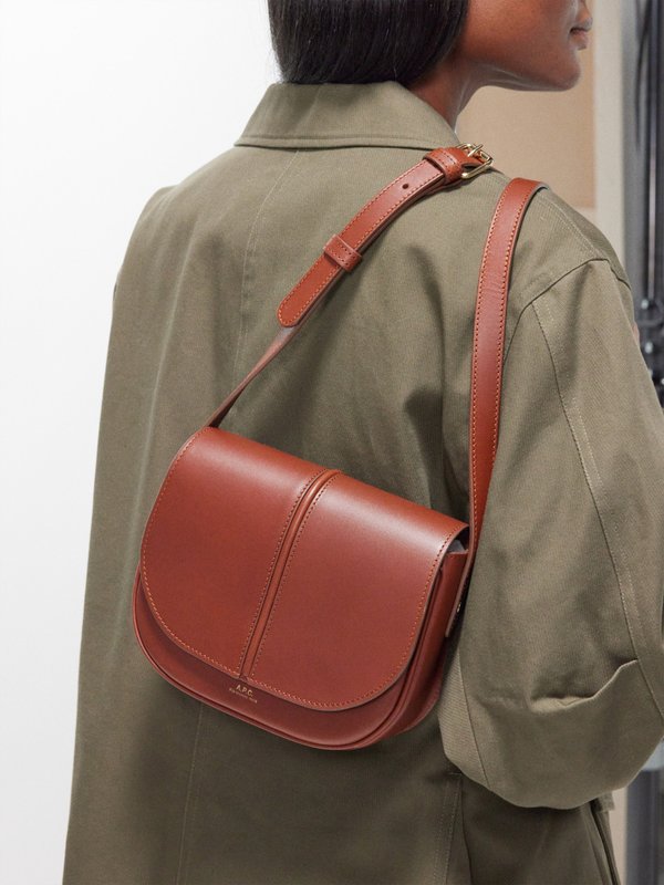 A.P.C. Betty smooth leather cross-body bag