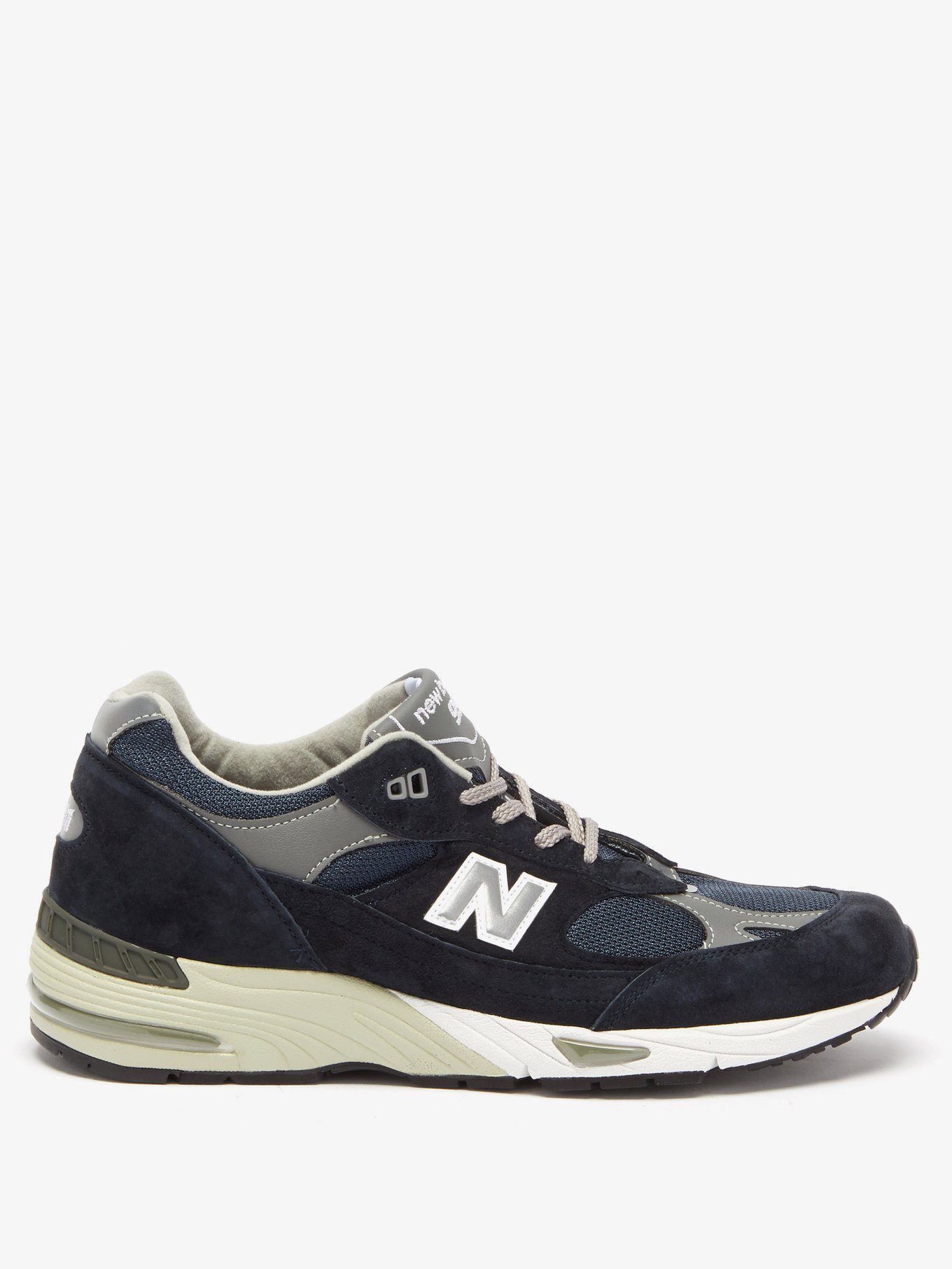 Made in UK 991 suede and mesh trainers | New Balance