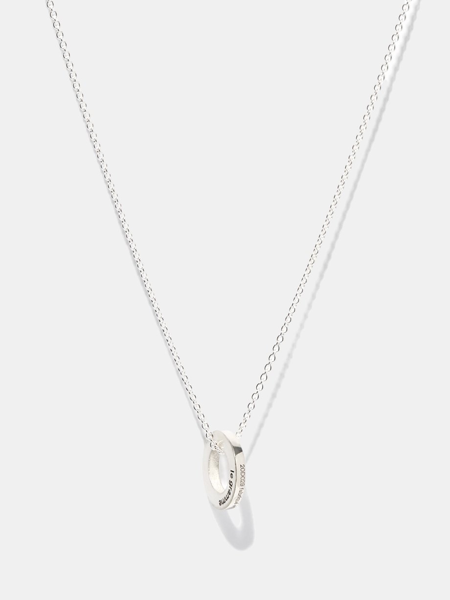 Le Gramme 1.1g sterling-silver pendant necklace