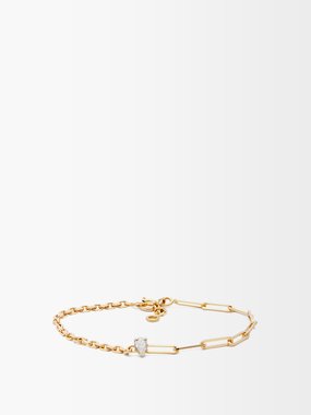 Yvonne Léon Diamond & 18kt gold bracelet