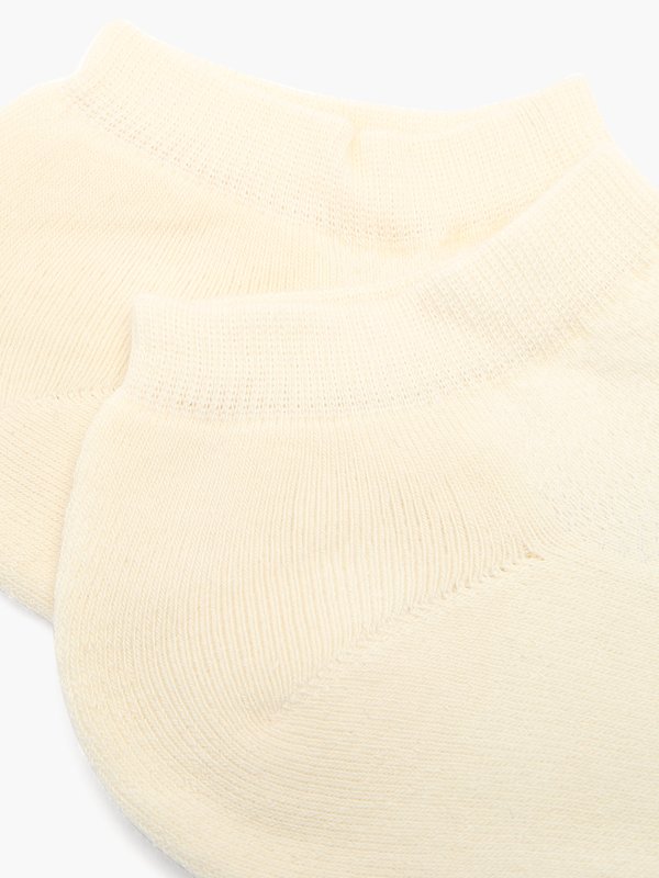 Pantherella Sprint striped Egyptian cotton-blend trainer socks