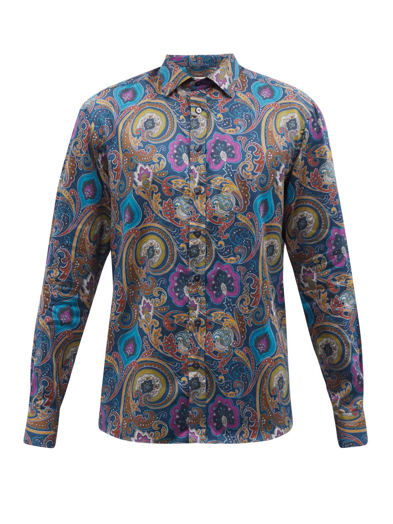 ETRO Paisley Shirt Vintage - Vintage Cotton Shirt by ETRO for Her