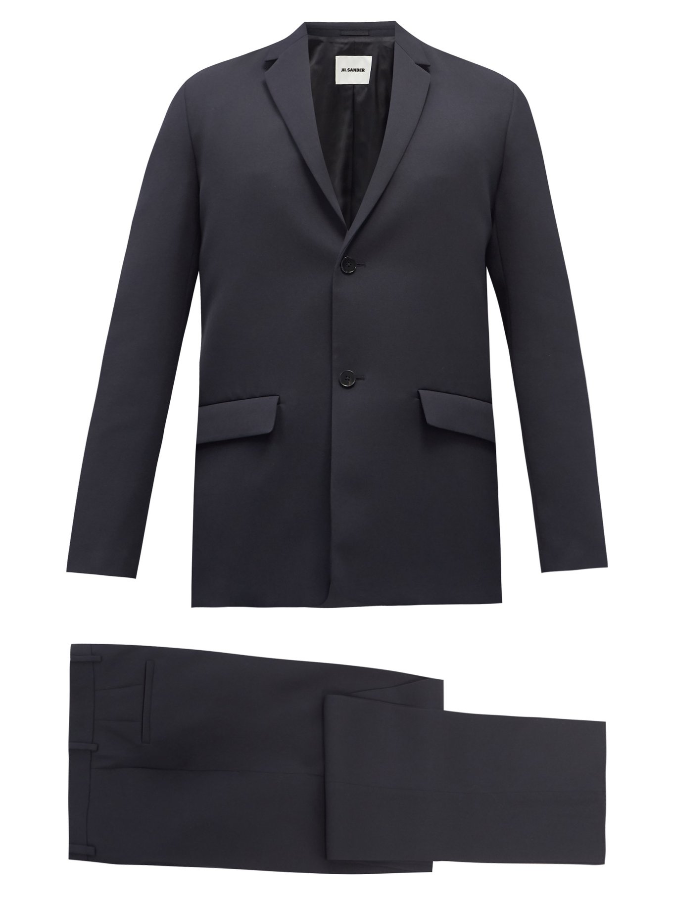 Essential wool-gabardine suit video
