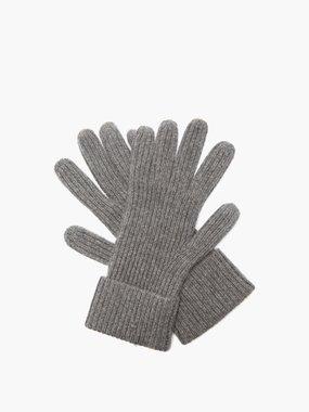 Raey Recycled cashmere-blend gloves