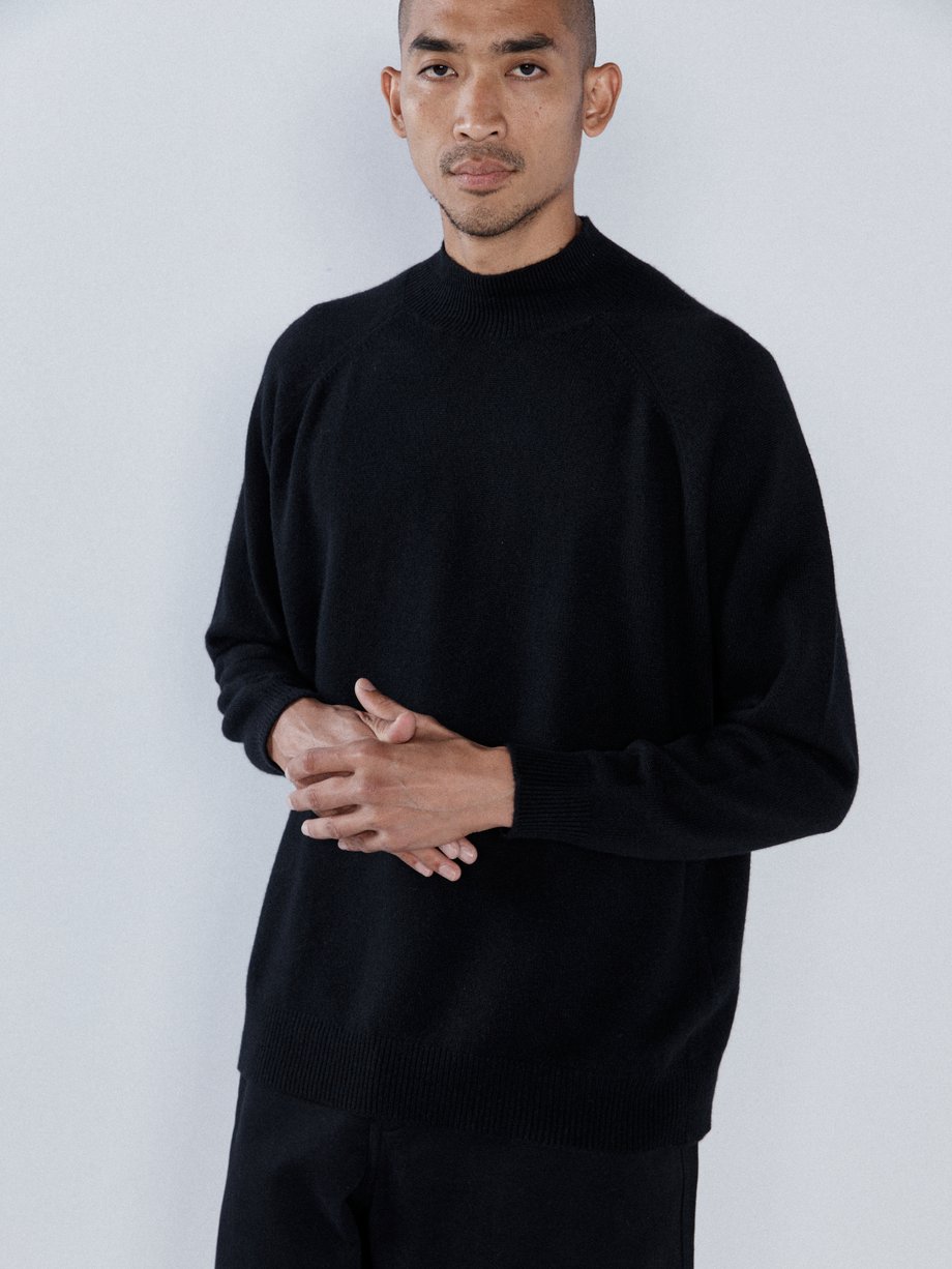 Raey Responsible cashmere-blend turtle-neck sweater