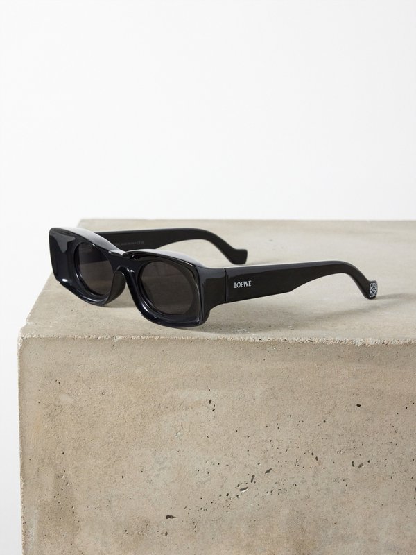LOEWE Eyewear (LOEWE) Rectangular oval acetate sunglasses