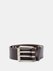 Wide bridle-leather belt