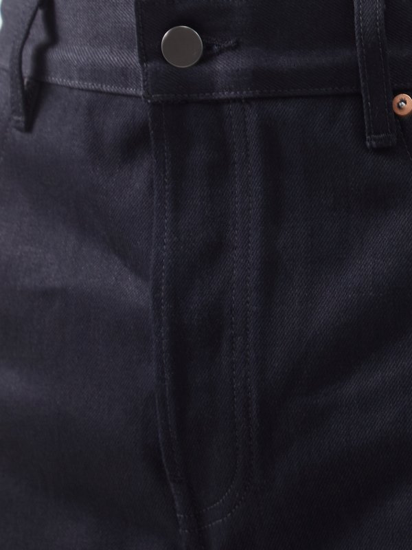 Raey Open selvedge-denim organic-cotton low-rise jeans