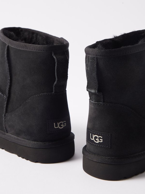 UGG Classic Mini shearling-lined boots