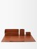 Todi five-piece leather desk set