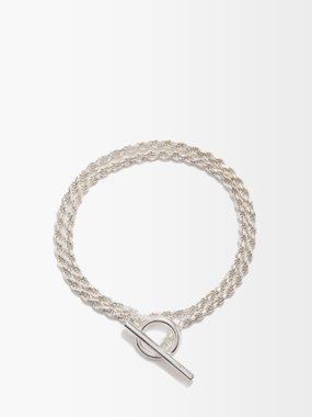 All Blues Rope sterling-silver bracelet