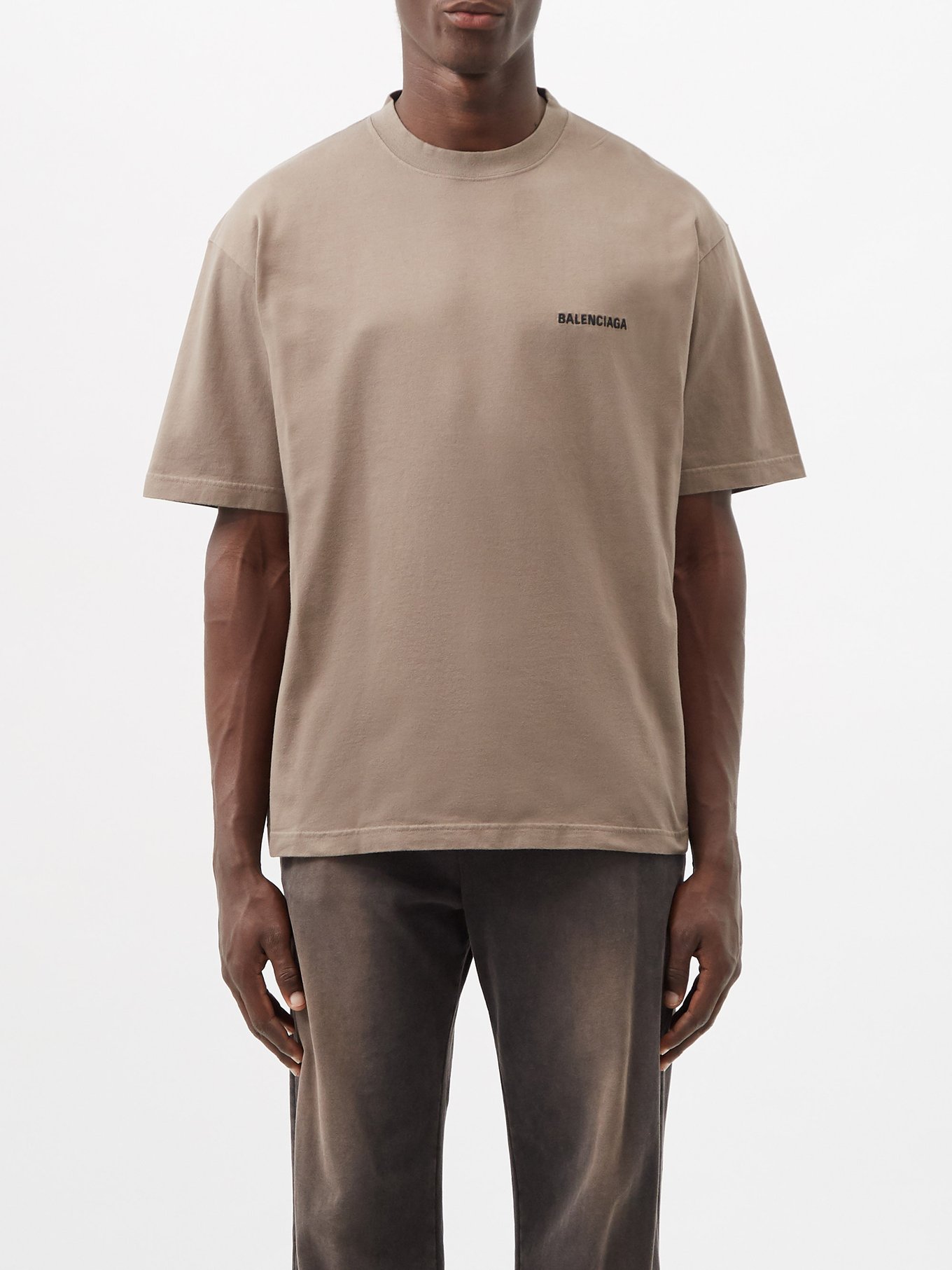 Balenciaga Men's Regular Fit T-Shirt