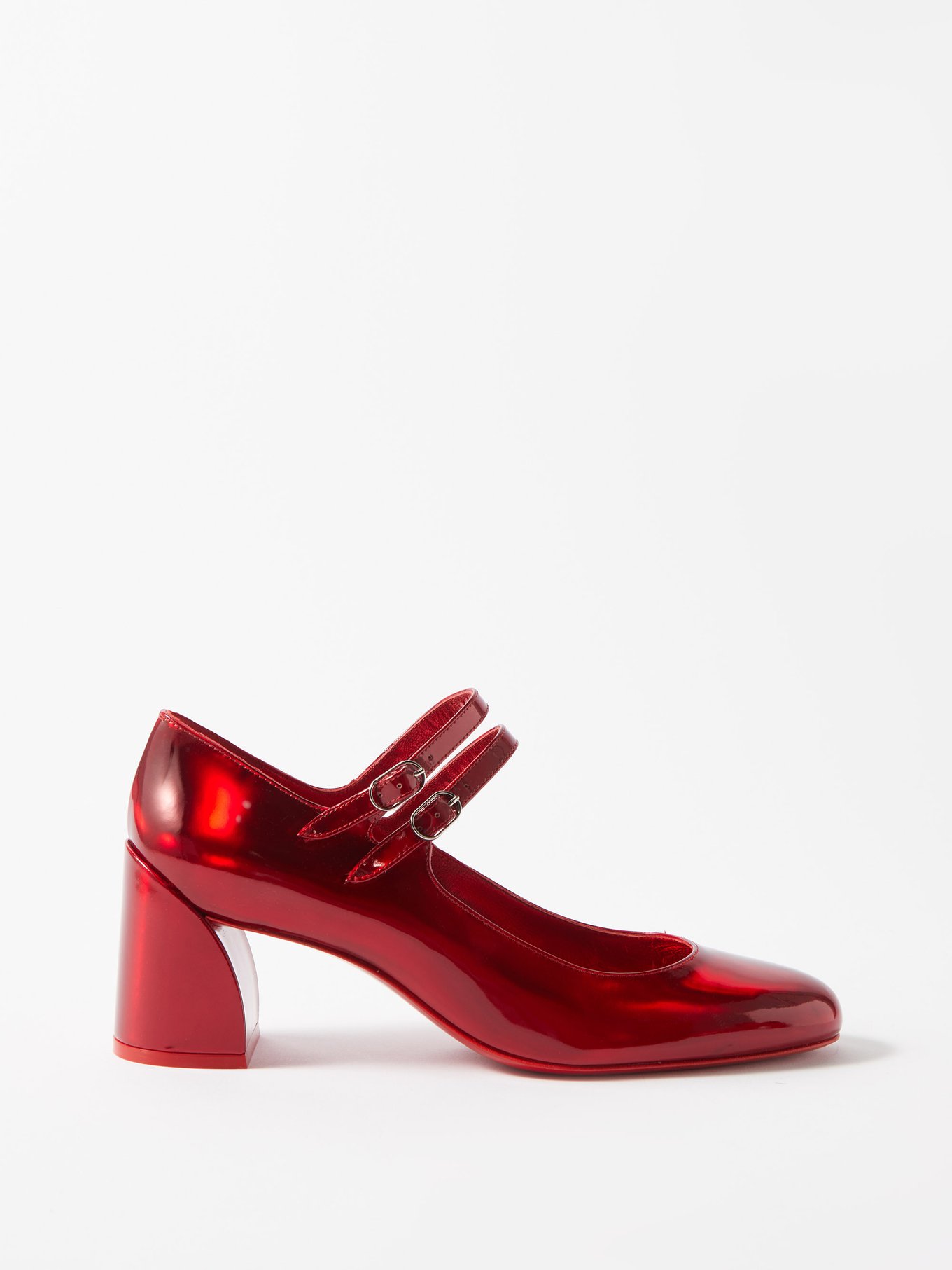Red Miss Jane 55 leather pumps | Christian Louboutin | MATCHESFASHION US