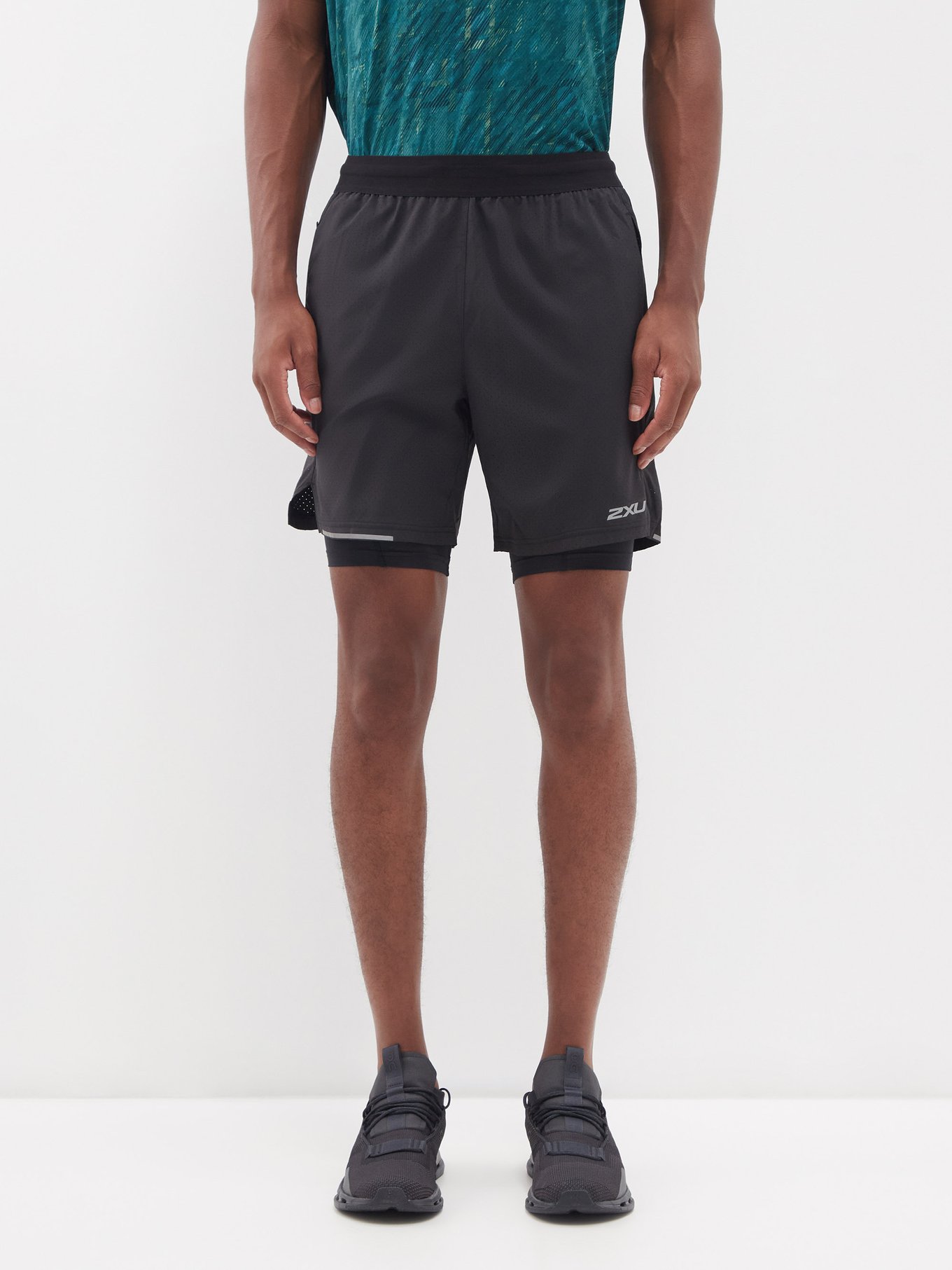 Black 7" shorts | 2XU | MATCHESFASHION