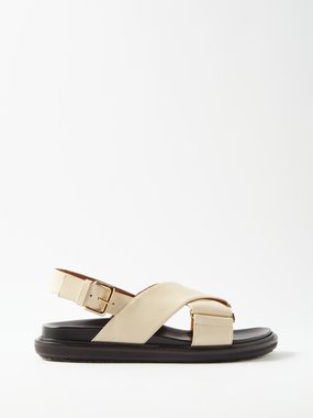 Marni Fussbett leather sandals