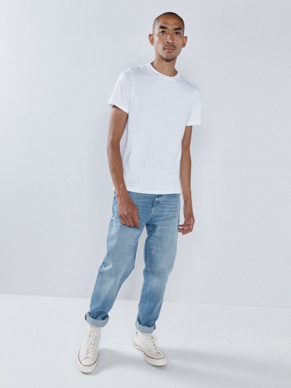 Raey Single organic-cotton slim-leg jeans