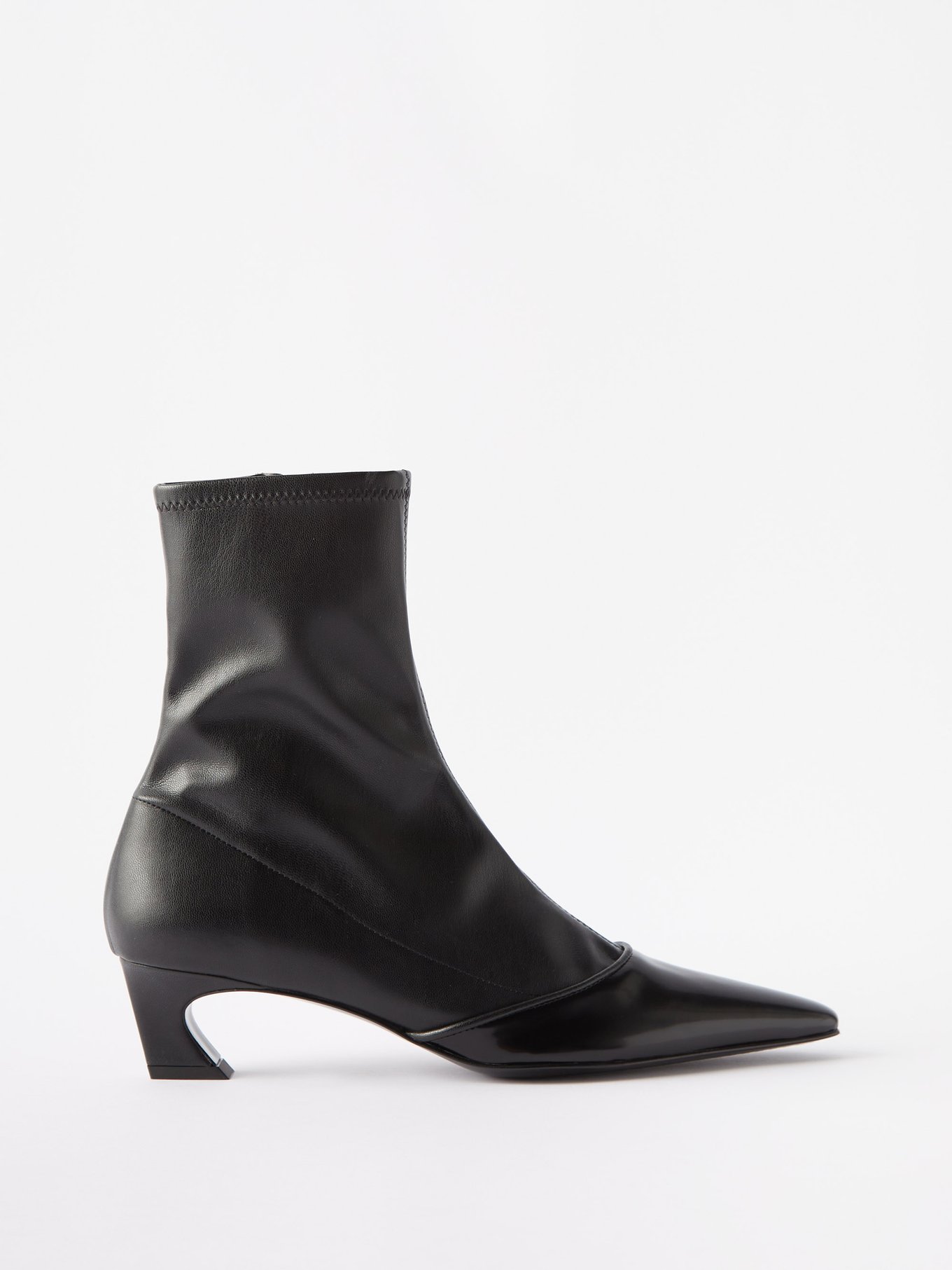 Bano faux-leather ankle boots | Acne Studios