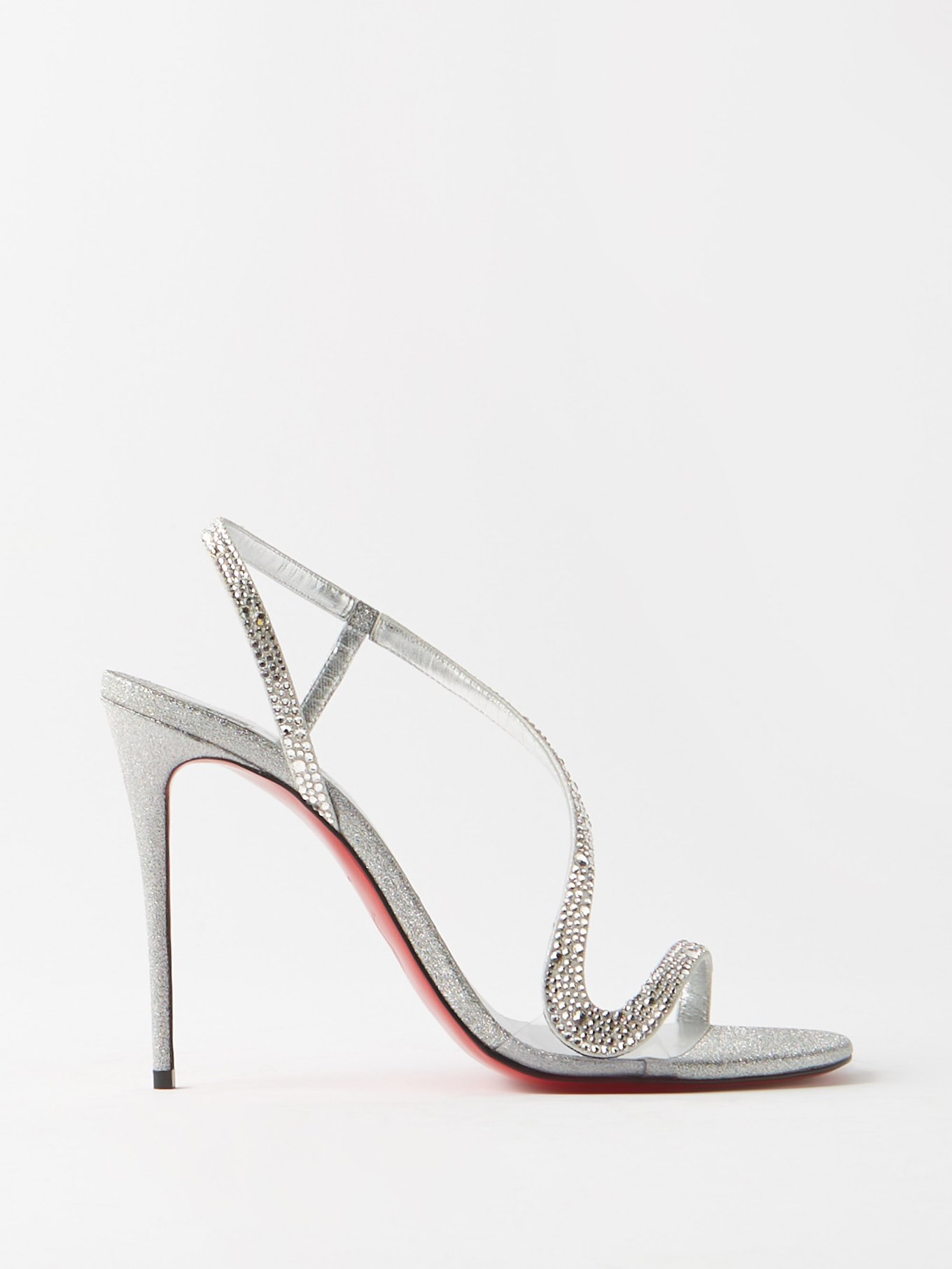 Rosalie 100 crystal-embellished sandals video