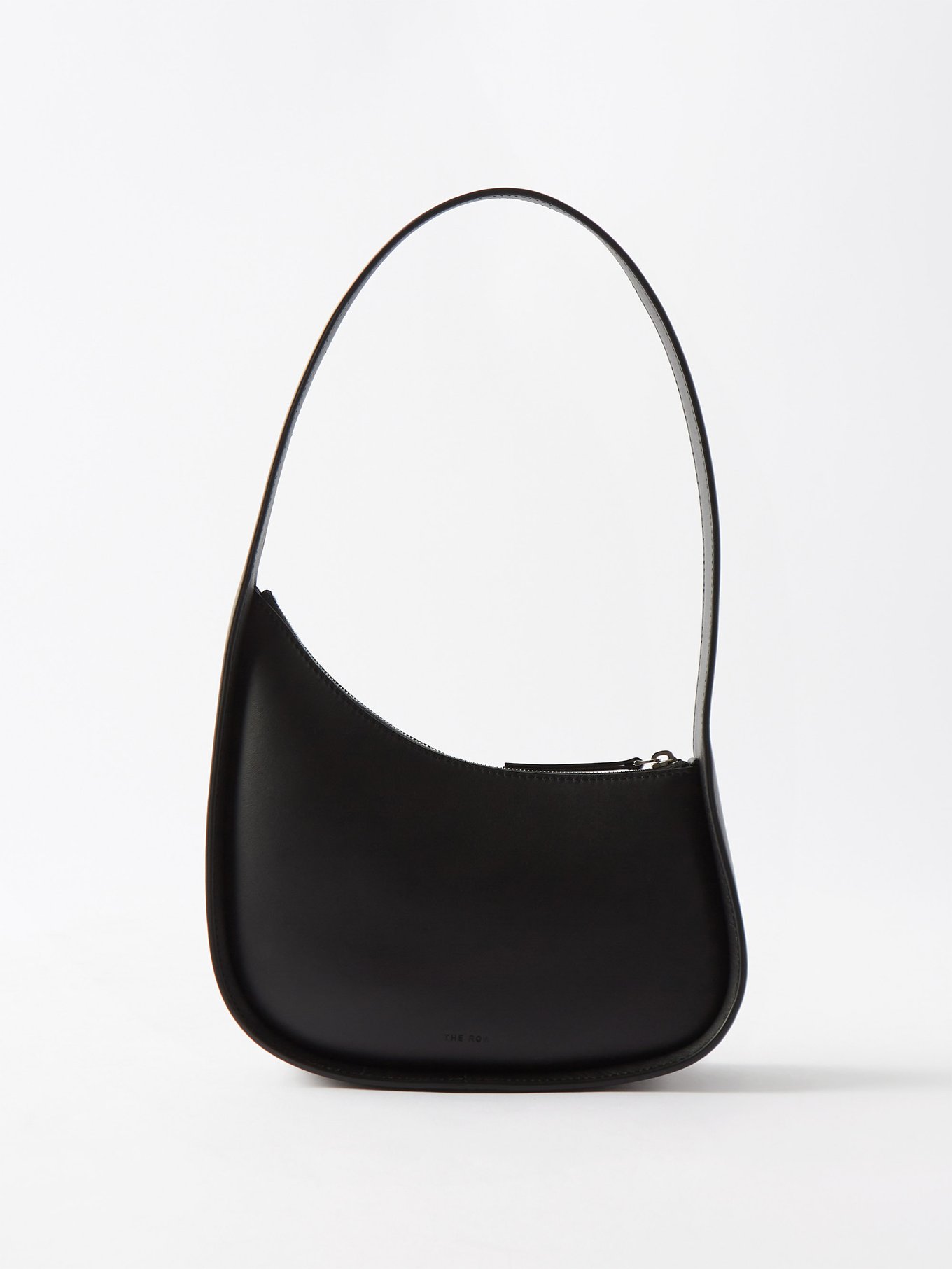THE ROW Half Moon Shoulder Bag in Leather