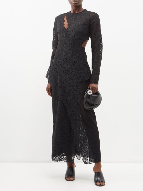 Proenza Schouler Re-edition 2013 embroidered lace maxi dress