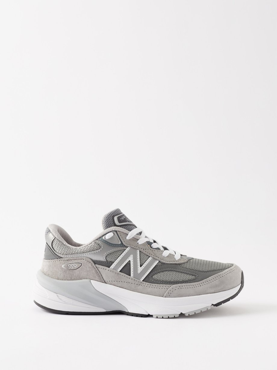 New Balance Made in USA 990v6 suede and mesh trainers