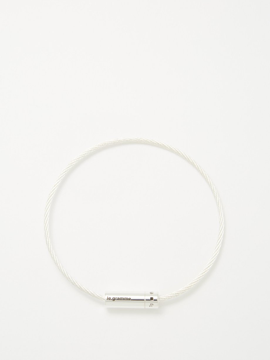 Le Gramme 7g sterling silver cable bracelet