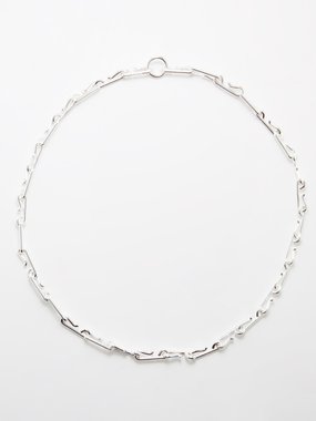 All Blues Hook sterling-silver necklace