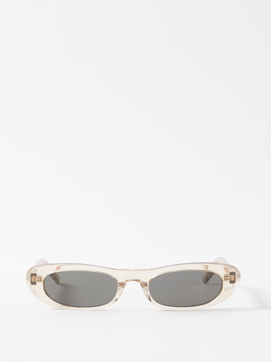 Saint Laurent Eyewear (Saint Laurent) Cat-eye acetate sunglasses