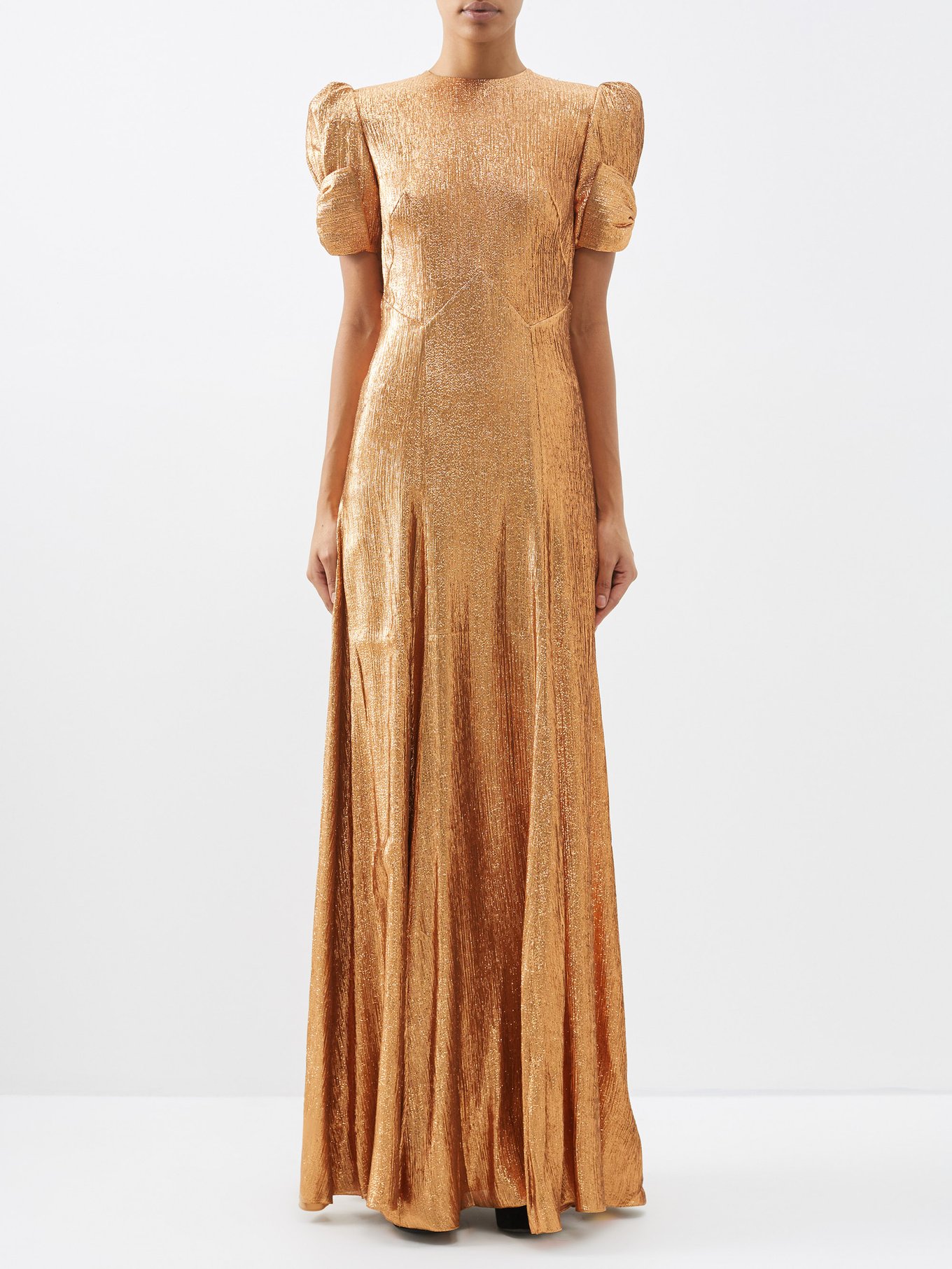 coming to america gold dress