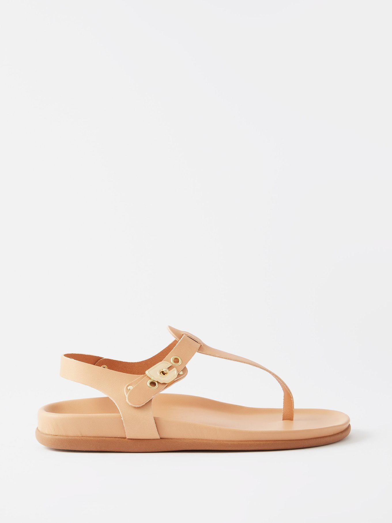 Alki T bar leather sandals video