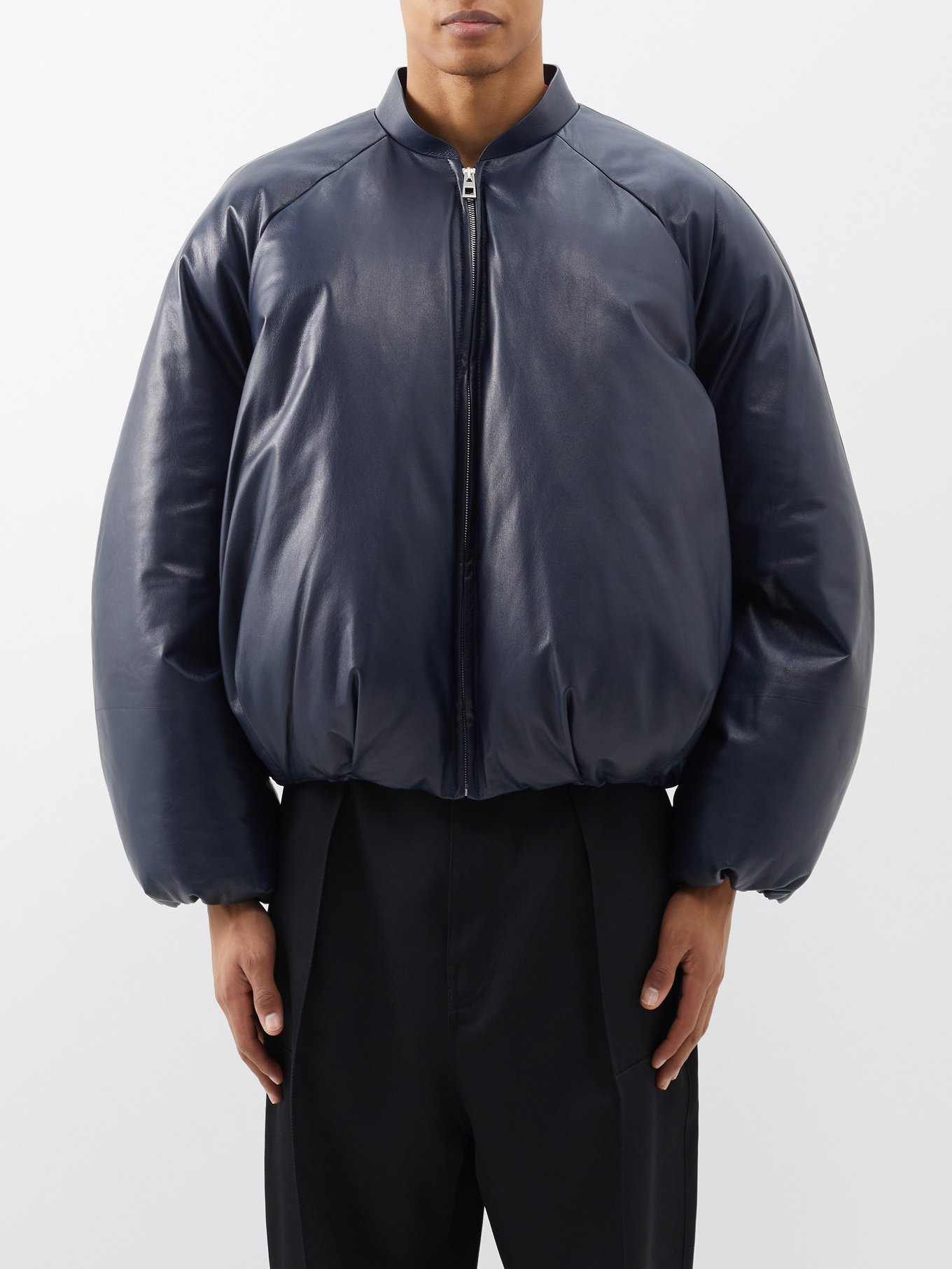 Quilted leather bomber jacket | LOEWE