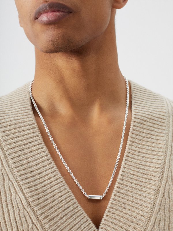 Le Gramme 27g sterling-silver necklace