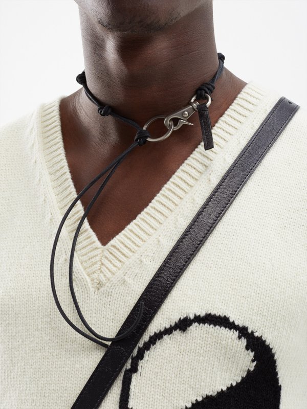 OUR LEGACY (Our Legacy) Ladon leather necklace