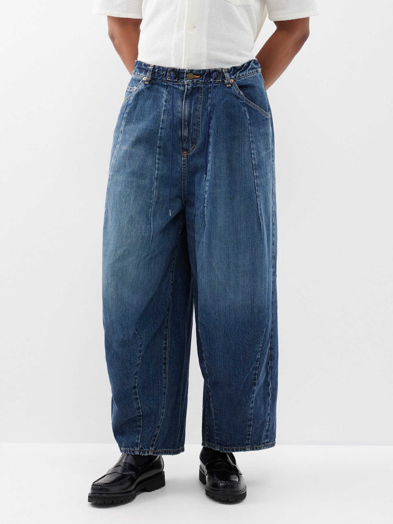 udvikling aflivning vagabond Blue H.D wide-leg jeans | Needles | MATCHESFASHION US