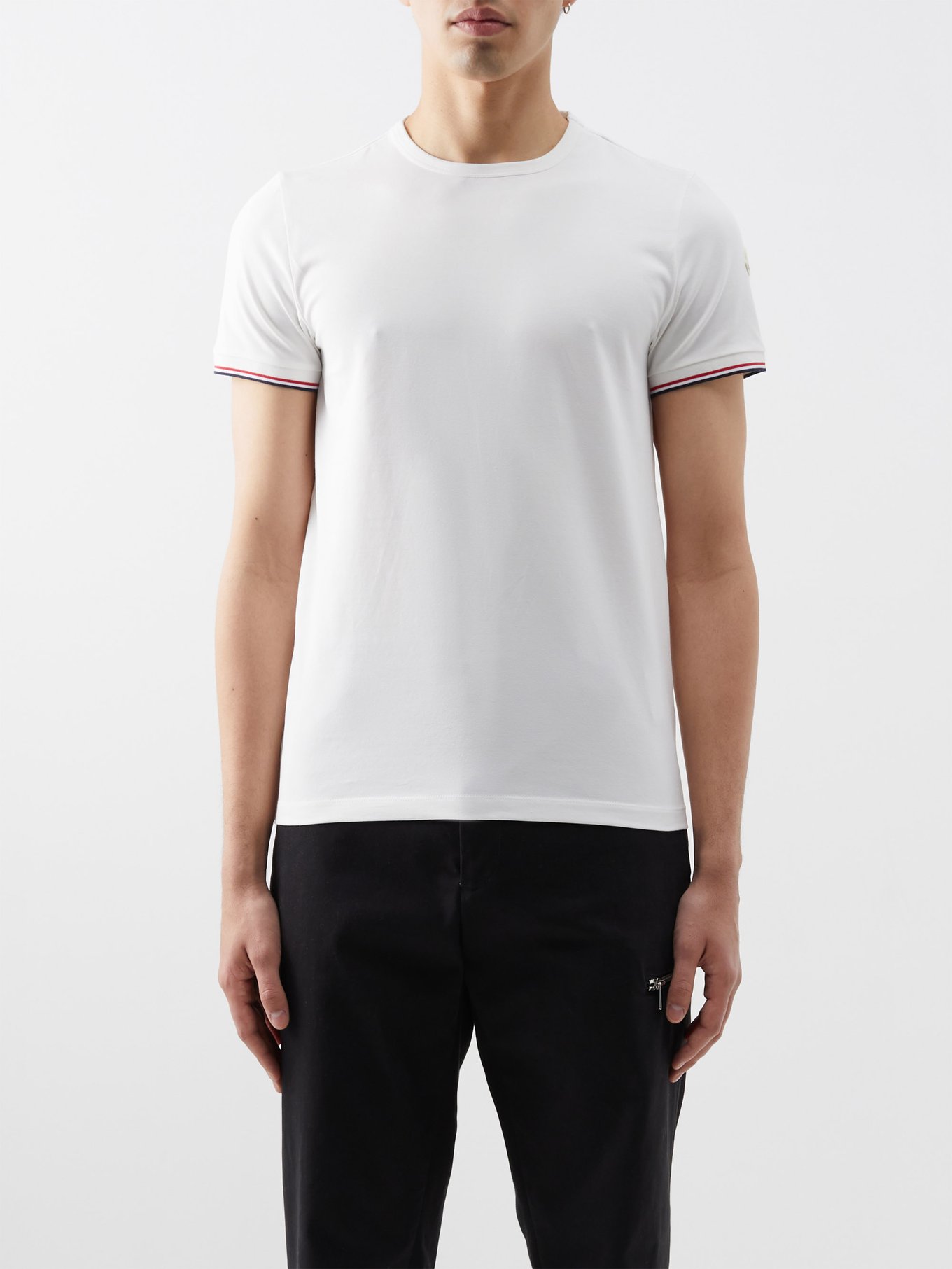 Moncler Men's Stretch Cotton Jersey T-Shirt