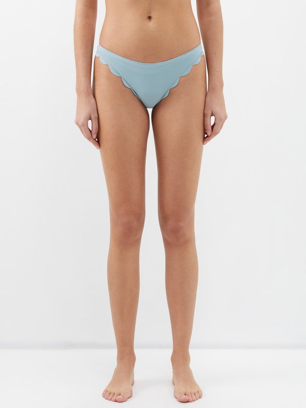 Marysia (Marysia ) Broadway reversible scalloped bikini briefs