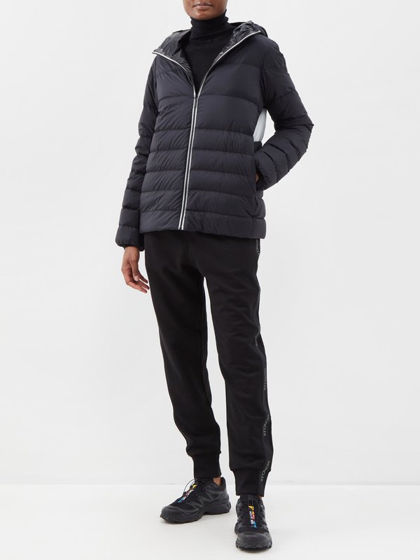Moncler Pluvis quilted down hooded jacket
