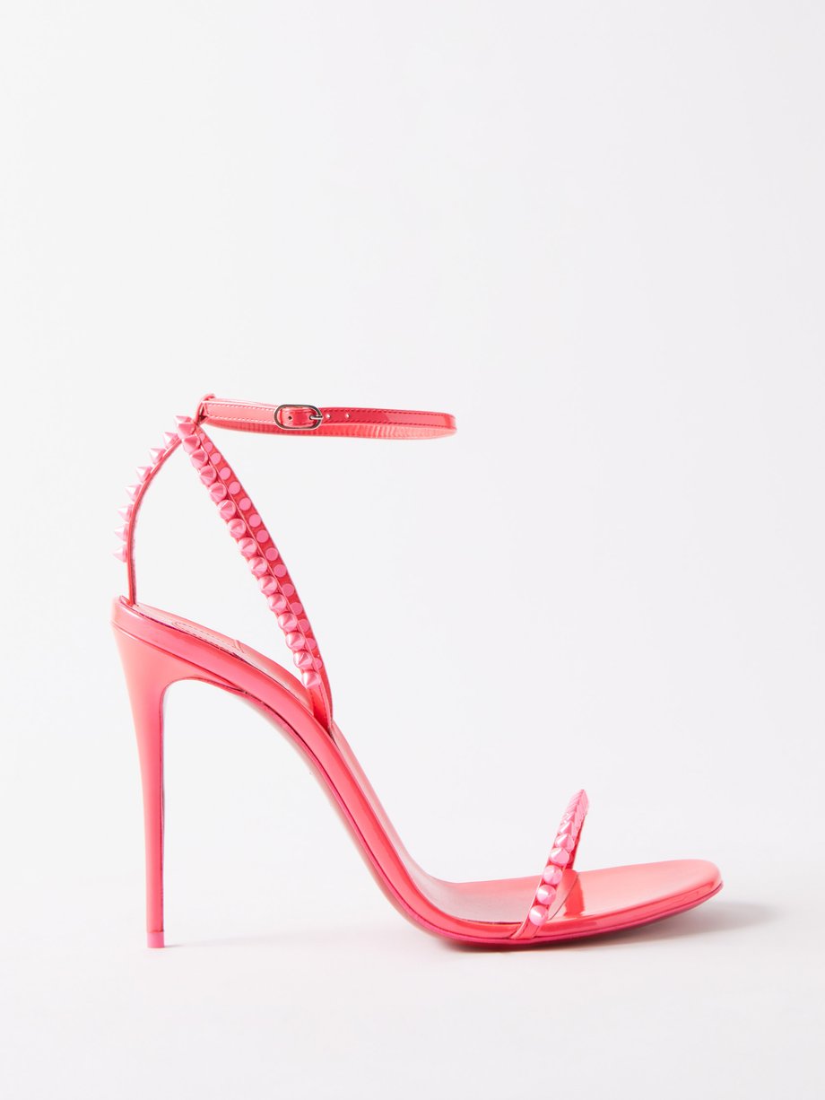 Christian Louboutin So Me 100 patent-leather sandals