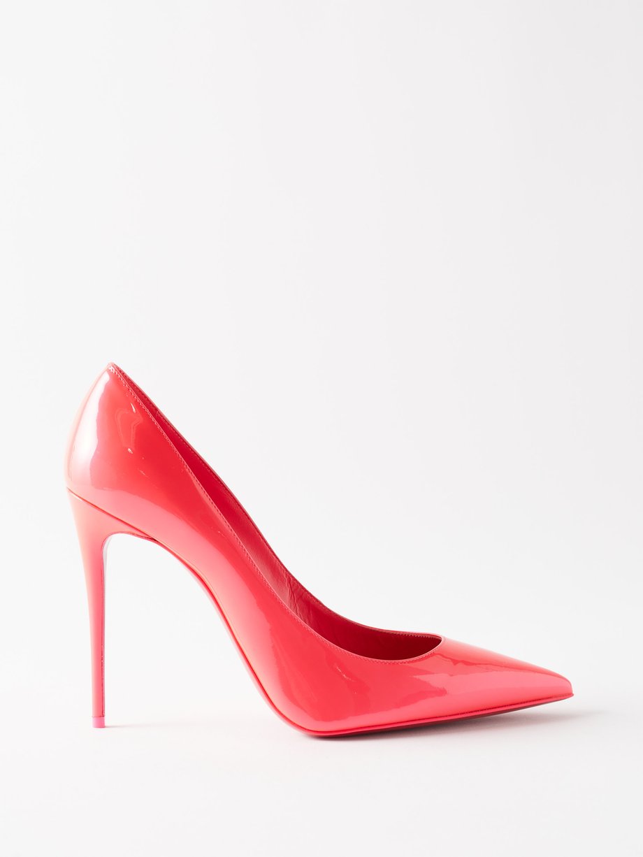 Christian Louboutin Kate 100 patent-leather pumps