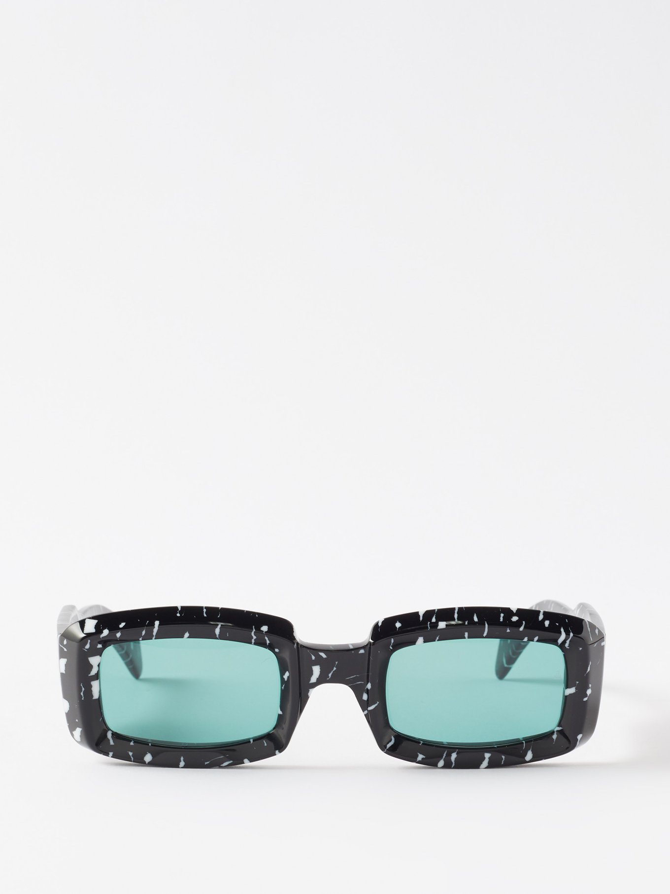 Madein square rainbow lens sunglasses