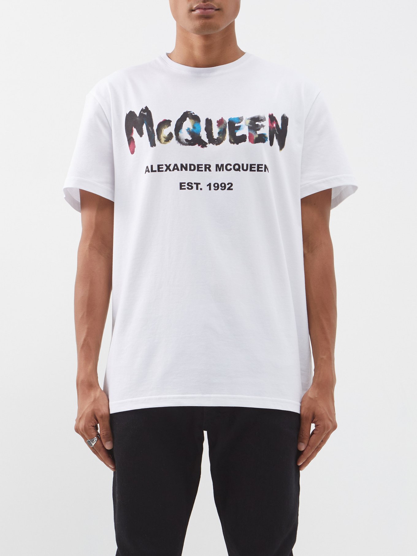 Alexander McQueenグラフィティ　Ｔシャツ Mサイズ