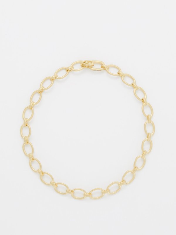 Irene Neuwirth Oval-link 18kt gold bracelet