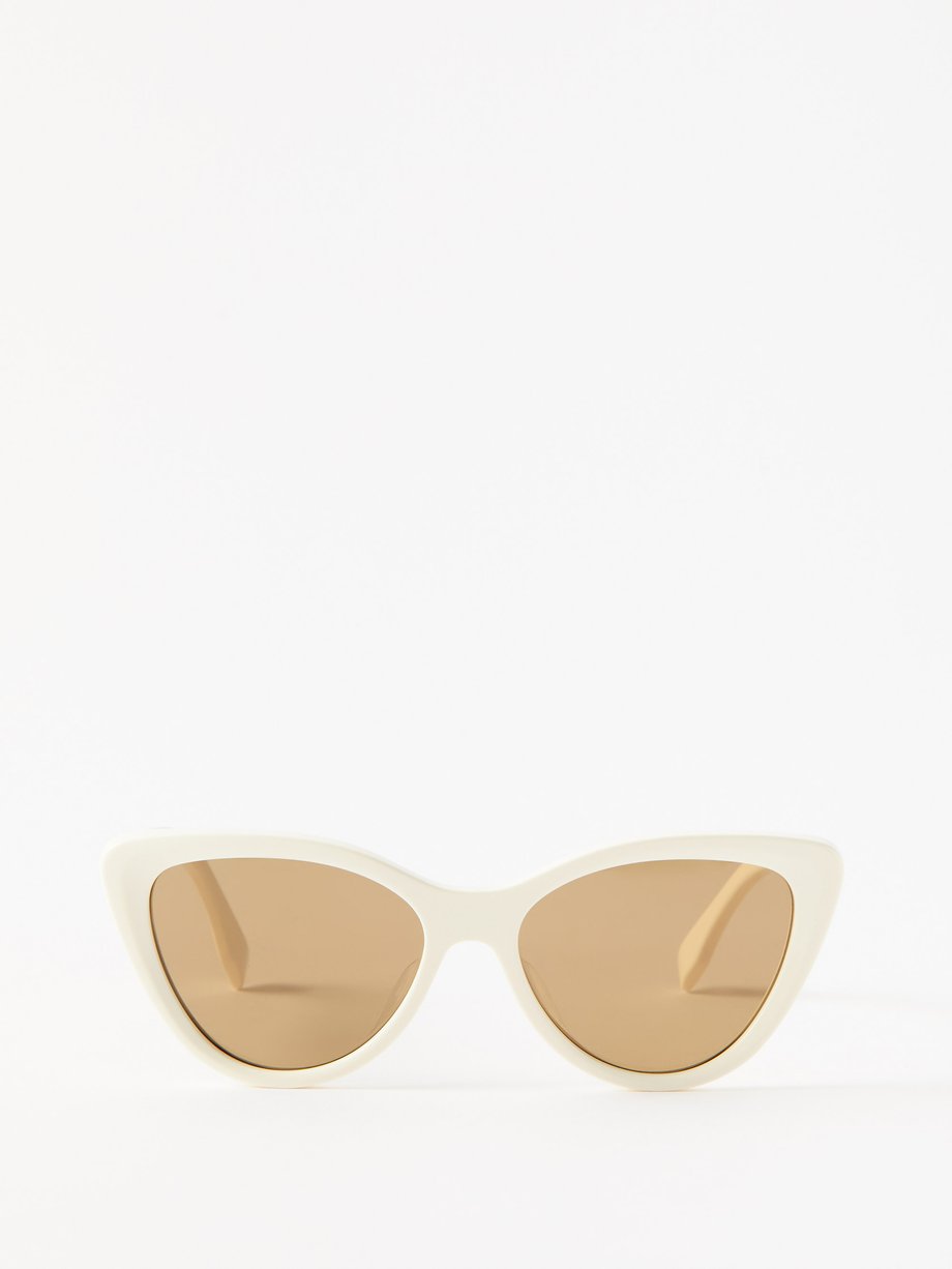 Fendi Eyewear Cat-eye acetate sunglasses