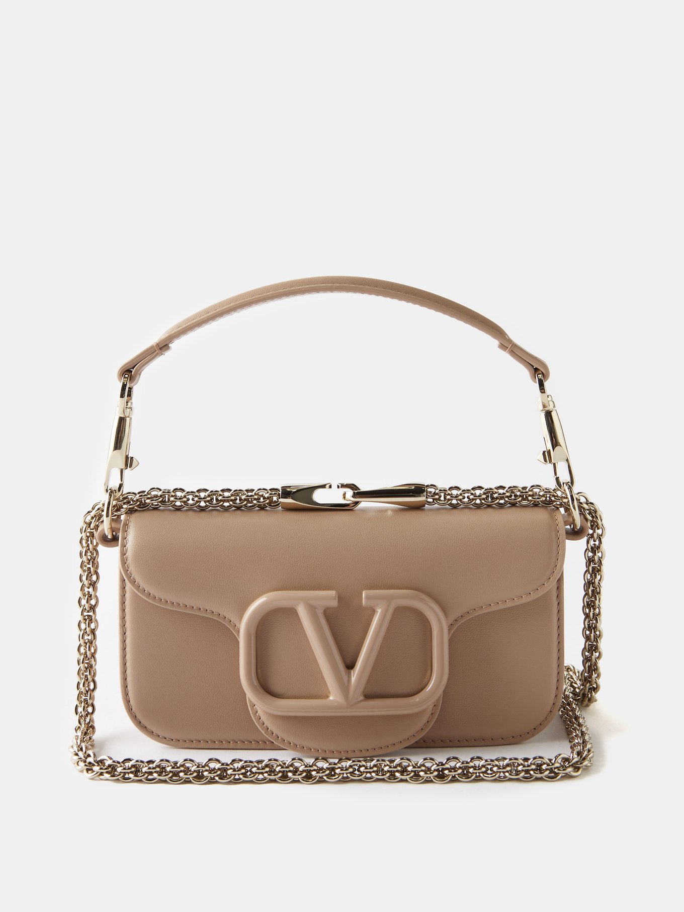 Locò small leather shoulder bag | Valentino Garavani