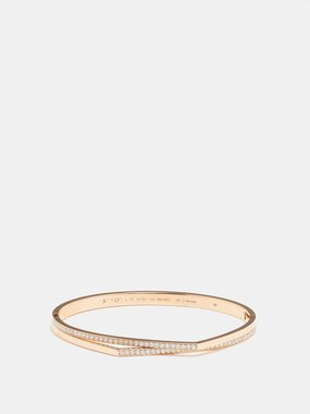 Repossi Antifer diamond & 18kt rose-gold bracelet