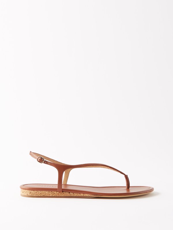 Gabriela Hearst Gia slingback leather sandals
