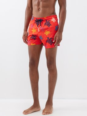 Vilebrequin Moorise printed recycled fibre-blend swim shorts