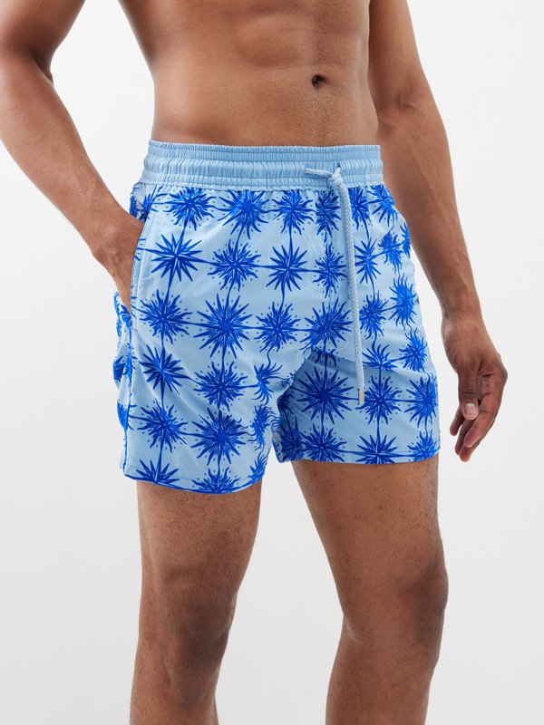 Vilebrequin Moorea sun-print recycled swim shorts