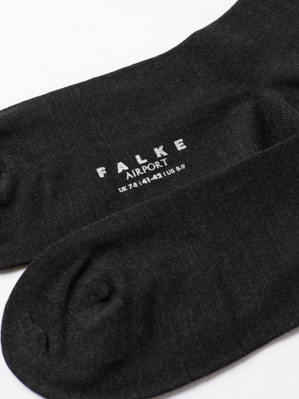 Falke Pack of three Airport wool-blend socks