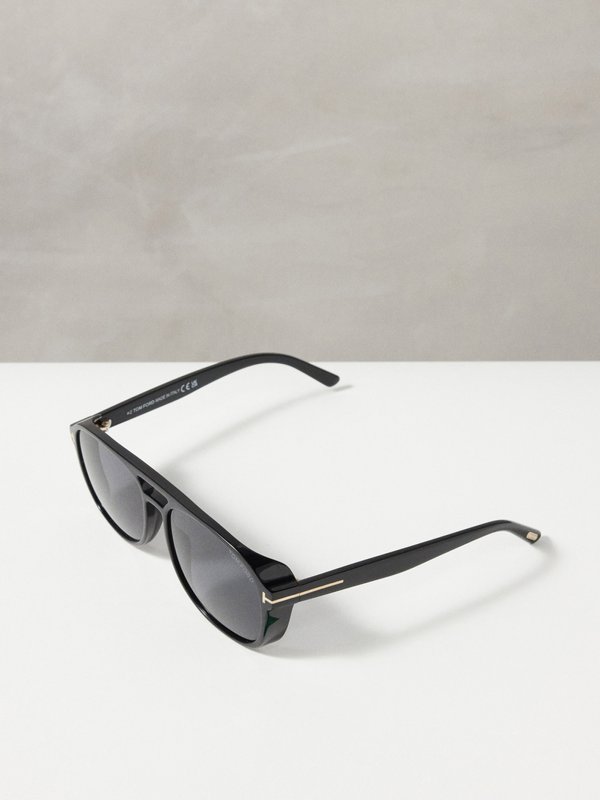 Tom Ford Eyewear (Tom Ford) Rosco aviator acetate sunglasses